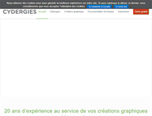 Tablet Screenshot of cydergies.fr